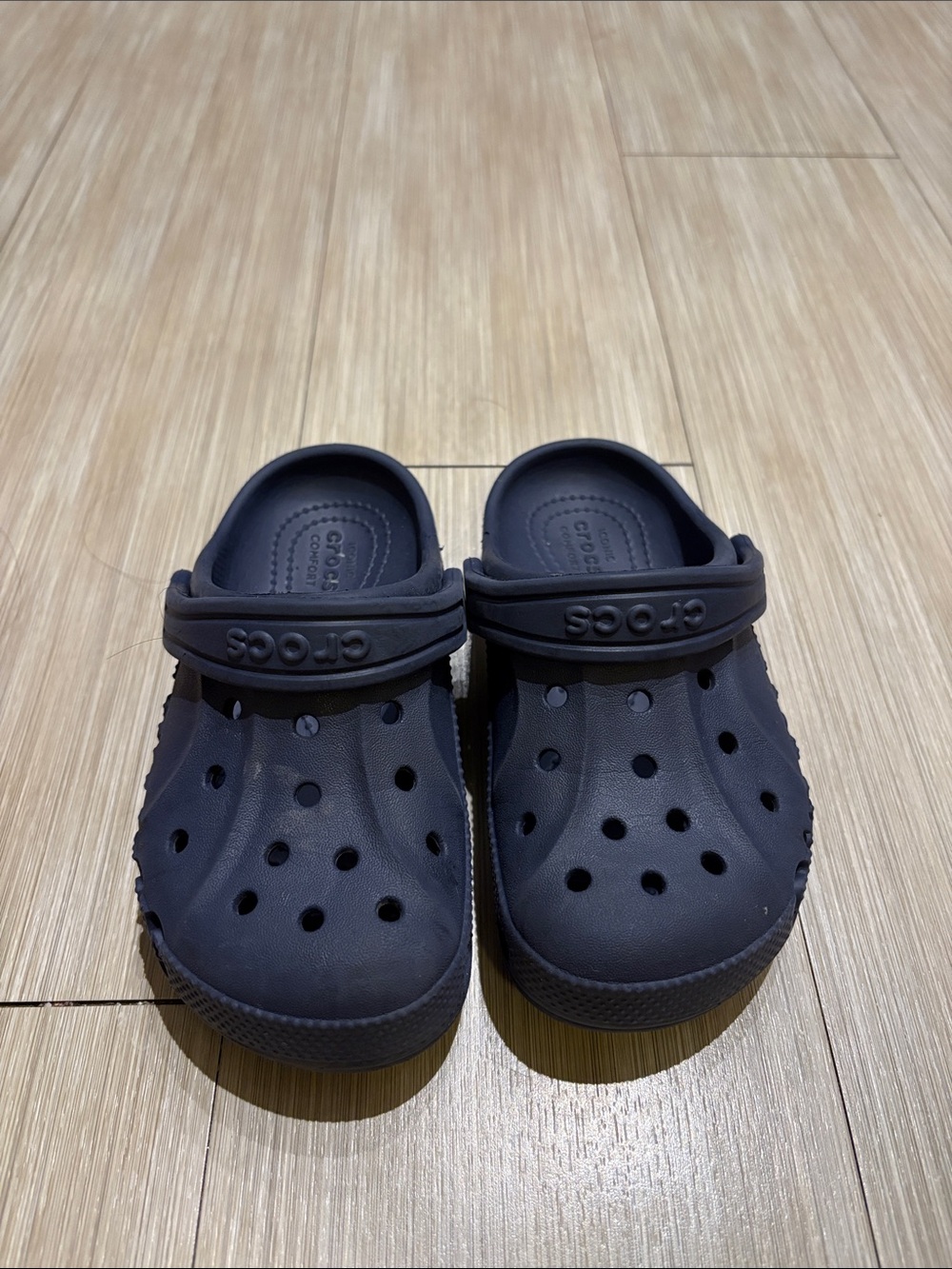 CROCS Kids Classic Clog in Dark Navy